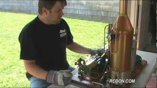 Vertical Steam Boiler amp PM Research 6CI Steam Engine Demo [upl. by Kurtis349]