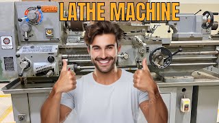 Lathe machine  Lathe machine wokring lathemachine lathe machine [upl. by Ayahsey]