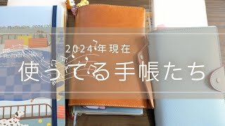 『愛用中の手帳』2024年11月の手帳たち。手帳タイム 手帳のじかん 私と手帳 [upl. by Olivero]