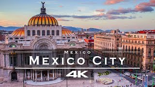 Mexico City CDMX  Mexico 🇲🇽  by drone 4K [upl. by Koeppel935]