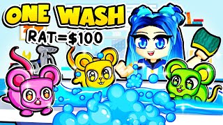 Washing RATS For  In Roblox [upl. by Cohen126]