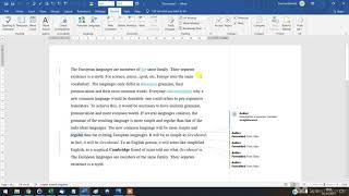 Proofreading Tutorial II  Save Time and Increase Accuracy with the quotComparequot Feature in MS Word [upl. by Niala561]