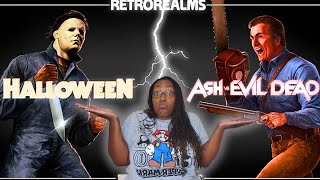 GET YOUR POPCORN CAUSE ITS A DOUBLE FEATURE Retro Realms Double Feature Halloween and Ash vs ED [upl. by Ellehcan]