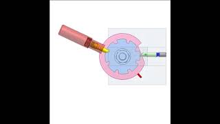 Indexing Mechanism 7 45 Deg [upl. by Ahsilra396]