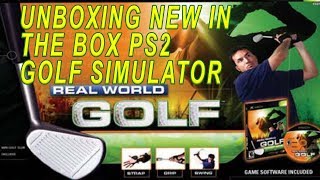 UNBOXING Real Golf Simulator for PS2  Part 1 [upl. by Ydnarb]