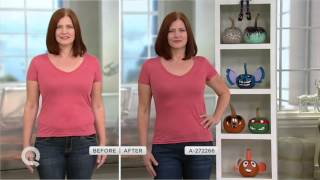 Tummy Trimmer Premium Denim Bootcut Jeans w Shapewear on QVC [upl. by Eeresid839]