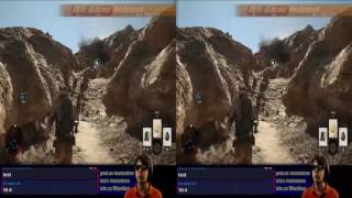 PC Star Wars Battlefront in stereoscopic 3D Thanks Tridef [upl. by Aseram]