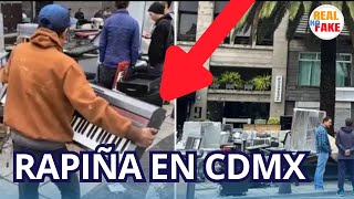 RAPIÑA tras desalojo del Centro Universitario de Música Fermatta en CDMX [upl. by Khalsa556]