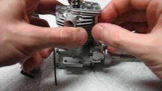 OS FS52 Four Stroke RC Glow Engine Reassembly Part 2 [upl. by Dressel]