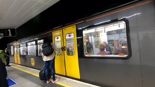 Tyne amp Wear Metro  Metrocar 4023 arriving at Central Station  300823 [upl. by Latrice]