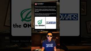 The Onion has acquired Infowars from a bankruptcy auction [upl. by Oirogerg]