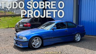 MOSTRANDO EM DETALHES MINHA BMW 325i E36 COUPE TURBO DE 500CV PARTE 8  REVIEW COMPLETA [upl. by Leahci]