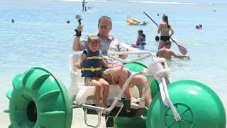 Family Beach Fun  Surf Swim Water Play [upl. by Rehpitsirhc]