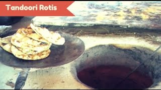 Indian Street Food  Making of Tandoori Roti at Punjabi Dhaba  IndianFoodies [upl. by Swayne]