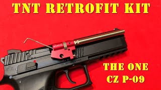 Airsoft  TNT  Kit retrofit quotThe Onequot pour CZP09 ASGKJW French [upl. by Accisej551]