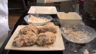 Basic Seitan  Country Chicken Fried Chicken  Vegan KFC Double Down [upl. by Wallie949]