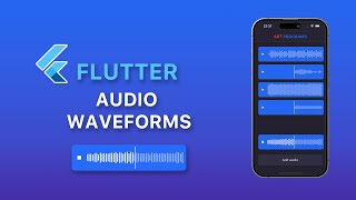 Flutter Audio Waveforms [upl. by Auoh]