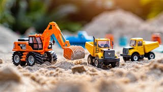 What Do Construction Trucks DO Fun amp Educational Video for Kids [upl. by Elvia]