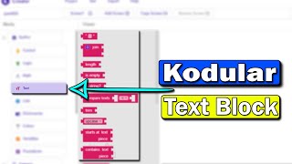 Kodular Text Blocks Tutorial  Kodular Blocks Tutorial Bangla  Kodular Full Course [upl. by Shaeffer141]