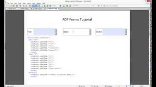 Creating Dynamic Dropdowns using Javascript in Adobe LiveCycle Designer ES 4® [upl. by Ephram]