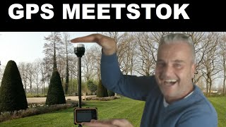 Wat zijn de onderdelen van een GPS meetstok Apglos GPS meetsysteem Plus [upl. by Zaria]