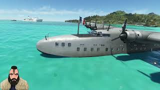 Live Flight Review of the Latecoere 631 Flying Boat [upl. by Elleniad]