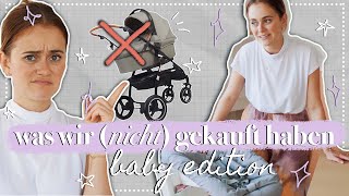 Baby Erstausstattung  was haben wir WIRKLICH gebraucht  Anti Haul Babyedition [upl. by Theodosia]