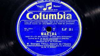 Thill sings Martha [upl. by Alec]