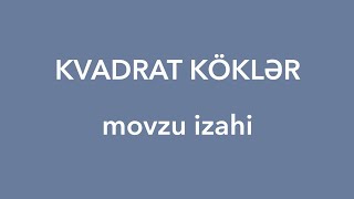 kvadrat kokler2kesrlerin ixtisari [upl. by Picker]