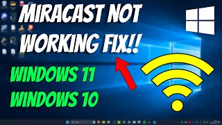 How To Fix Miracast not Working in Windows 11 [upl. by Jeanie998]