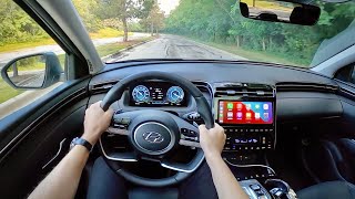 2022 Hyundai Tucson Hybrid Limited  POV Driving Impressions [upl. by Aissert]