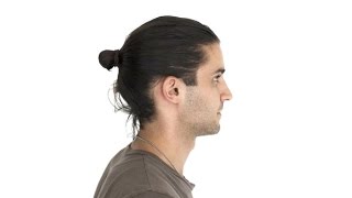 How to Style a Man Bun – Grooming  GQ [upl. by Chappie]