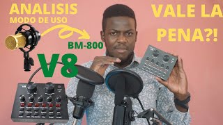 💡 COMO USAR LA TARJETA DE SONIDO V8  V8 SOUND CARD ✅ [upl. by Massab]