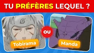 Tu Préfères quel Personnage de Naruto [upl. by Lynnett105]