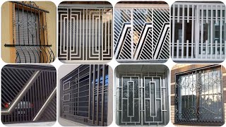 Latest IronAluminium window grill designs  best Window grill collection [upl. by Basir]