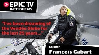 Francois Gabart interview Vendee Globe 2012 [upl. by Peednam]