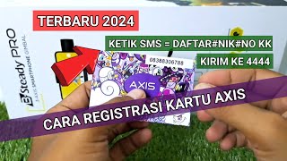 Cara Registrasi Kartu Axis Terbaru 2024 [upl. by Docia]