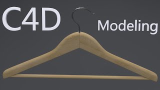 C4D Modeling a Coat Hanger [upl. by Clough]