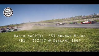 Radio NAGPTV S33 Monday Night RD1  31267  Kyalami 1967 [upl. by Enelak]