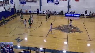 La Vernia High vs Cuero High School Freshman Mens Basketball [upl. by Arrais]