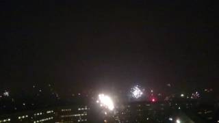 Silvester über Berlin 20162017 Feuerwerk Neujahr Fireworks New Years Eve Skyline [upl. by Georas]