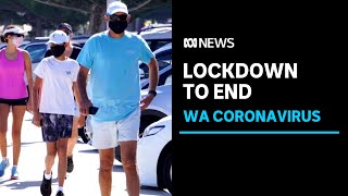 Perth lockdown to end midnight Monday as no new COVID community cases recorded  ABC News [upl. by Ahsima397]