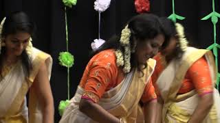 Malayalee Association of Memphis  Onam 2017  Thiruvathira [upl. by Douty]