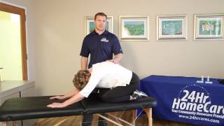 Physical Therapy Exercises for Seniors Combating Lower Back Pain  24Hr HomeCare [upl. by Britni]