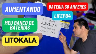 Aumentando meu Banco de Baterias Lifepo4 de 12 Volts para 210 Amperes OFFGrid [upl. by Harriet]