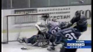 RHL Russian Hockey League Highlights Malkin Ovechkin [upl. by Ynffit]