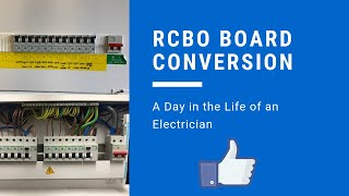 Avoid Nuisance Tripping  Converting a dual RCD consumer unit to an RCBO one Schneider EZ9 [upl. by Ynottirb]