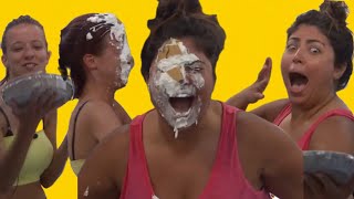 Surprise Pie In The Face Challenge [upl. by Anerahs]