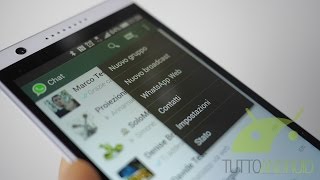 WhatsApp Web come abilitarlo e come funziona videoprova da TuttoAndroidnet [upl. by Otrevlig638]