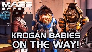 Mass Effect Andromeda  Krogan Babies on the Way [upl. by Eita624]